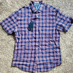 Good Man Brand Short Sleeve Casual Button Down Shirt